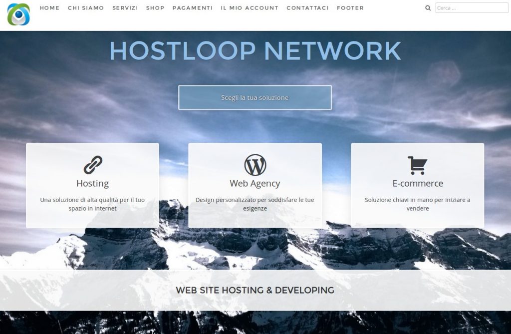 hostloop homepage