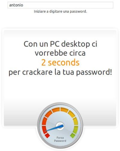 Una password sicura