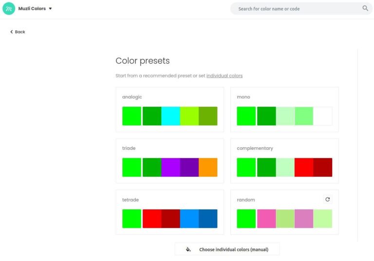 Scopri di più sull'articolo Palette colori per un sito web