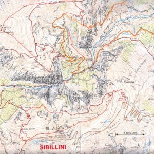 eremo di san leonardo – sibillini map 25000