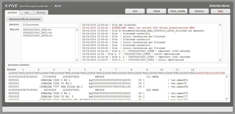 Scopri di più sull'articolo X-FIVE Xml-FIlconad conVErter